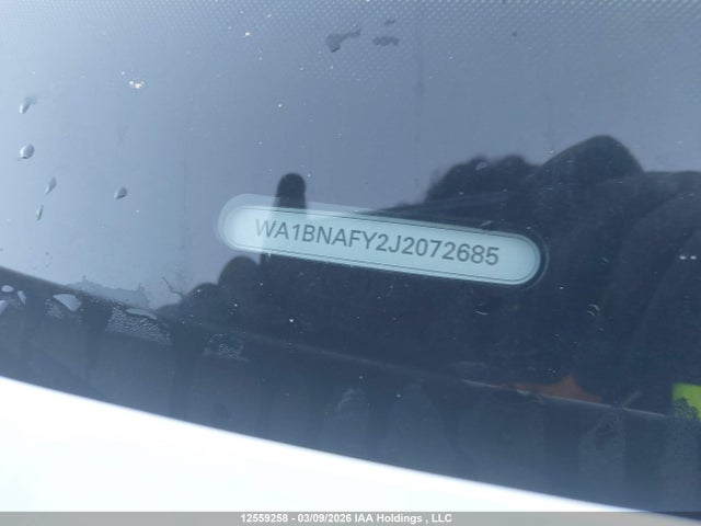 WA1BNAFY2J2072685 Audi Q5 Premium Plus