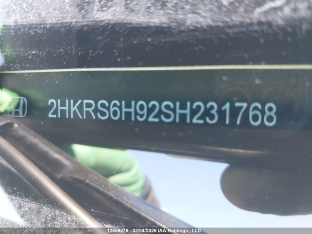 2HKRS6H92SH231768 Honda Cr-v Touring Hybrid