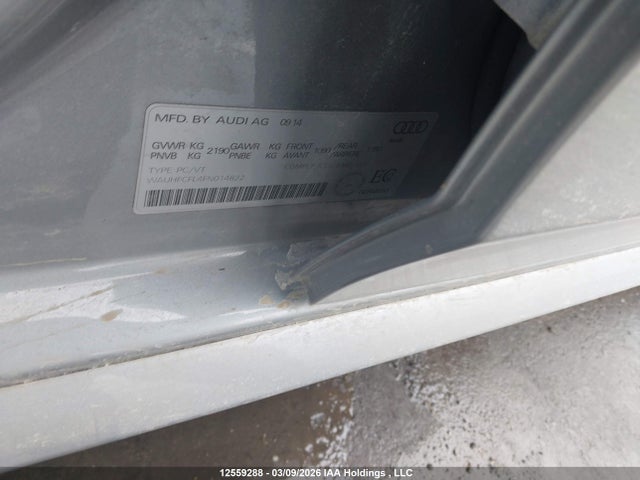 WAUHFCFL4FN014822 Audi A4