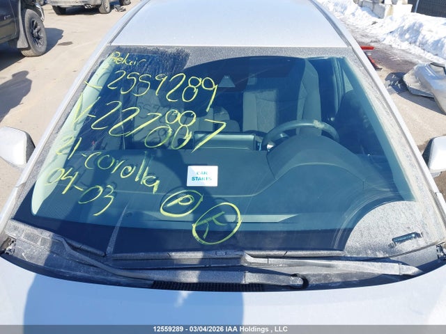 Aukcja sprzedaży 2021 Toyota Corolla, vin: 5YFBPMBE8MP227887, numer aukcji: 12559289