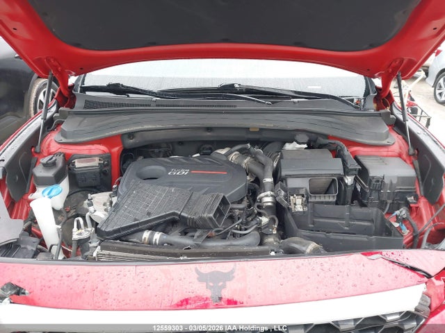 2020 Hyundai Santa Fe Preferred Turbo Awd With Sun And Leather Package მანქანა იყიდება აუქციონზე, vin: 5NMS3CAA7LH283140, აუქციონის ნომერი: 12559303