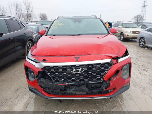 2020 Hyundai Santa Fe Preferred Turbo Awd With Sun And Leather Package მანქანა იყიდება აუქციონზე, vin: 5NMS3CAA7LH283140, აუქციონის ნომერი: 12559303
