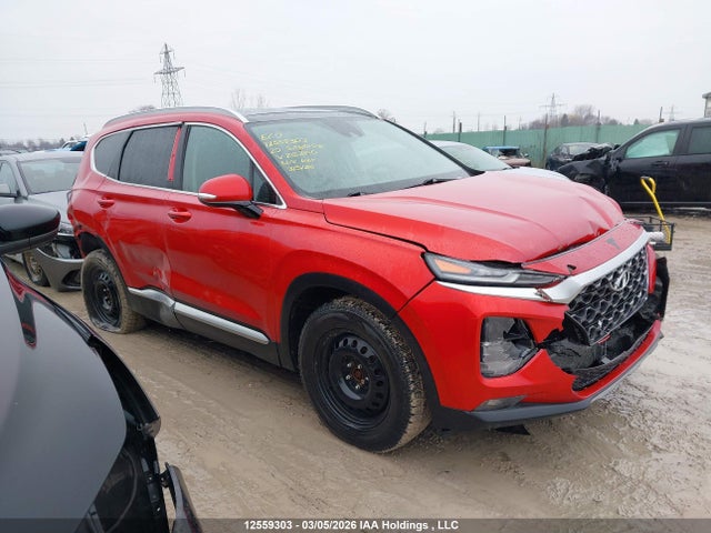 2020 Hyundai Santa Fe Preferred Turbo Awd With Sun And Leather Package მანქანა იყიდება აუქციონზე, vin: 5NMS3CAA7LH283140, აუქციონის ნომერი: 12559303