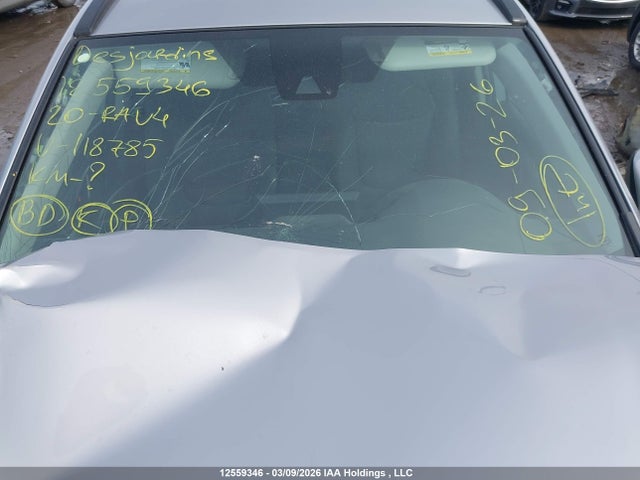12559346 :رقم المزاد ، 2T3B1RFV5LC118785 vin ، 2020 Toyota Rav4 Le مزاد بيع