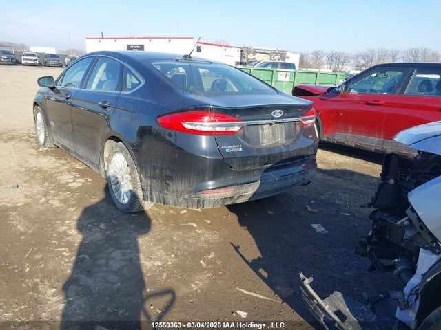 Aukcja sprzedaży 2018 Ford Fusion Se Phev, vin: 3FA6P0PU2JR282339, numer aukcji: 12559363