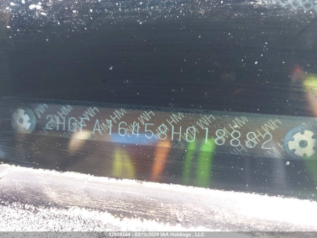 Aukcja sprzedaży 2008 Honda Civic Dx-g, vin: 2HGFA16458H018882, numer aukcji: 12559364