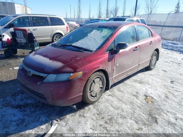 Aukcja sprzedaży 2008 Honda Civic Dx-g, vin: 2HGFA16458H018882, numer aukcji: 12559364