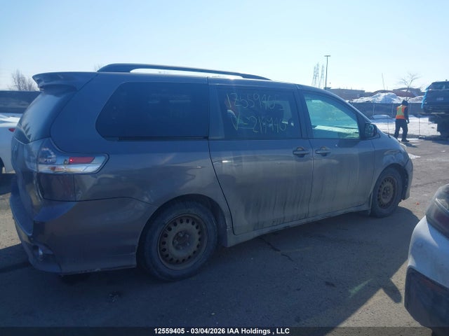 12559405 :رقم المزاد ، 5TDXK3DC9CS214940 vin ، 2012 Toyota Sienna Sport مزاد بيع