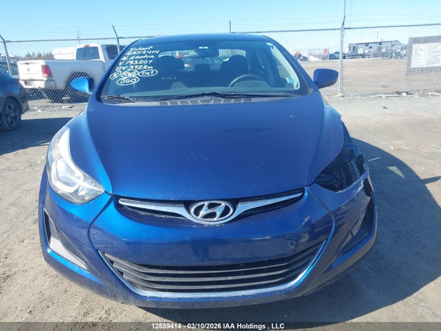 Продажа на аукционе авто 2016 Hyundai Elantra Gl, vin: 5NPDH4AE5GH793207, номер лота: 12559414