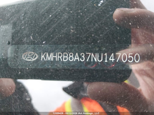 Aukcja sprzedaży 2022 Hyundai Venue Se, vin: KMHRB8A37NU147050, numer aukcji: 12559426