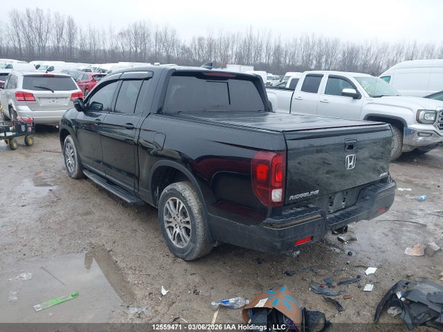 2017 Honda Ridgeline Black Edition მანქანა იყიდება აუქციონზე, vin: 5FPYK3F81HB501530, აუქციონის ნომერი: 12559471