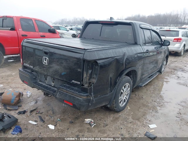 2017 Honda Ridgeline Black Edition მანქანა იყიდება აუქციონზე, vin: 5FPYK3F81HB501530, აუქციონის ნომერი: 12559471