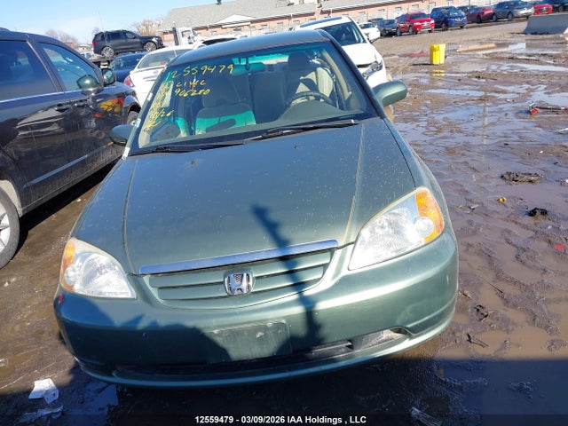 2003 Honda Civic Lx მანქანა იყიდება აუქციონზე, vin: 2HGES16693H906280, აუქციონის ნომერი: 12559479