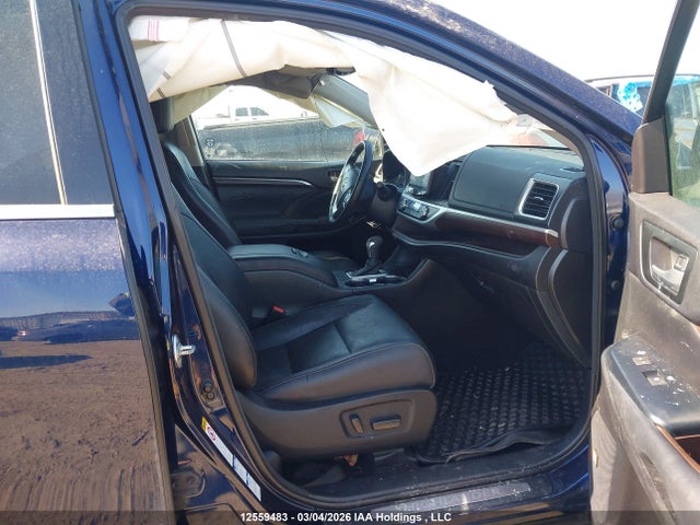 12559483 :رقم المزاد ، 5TDDKRFH7ES049116 vin ، 2014 Toyota Highlander Limited/ltd Platnum مزاد بيع