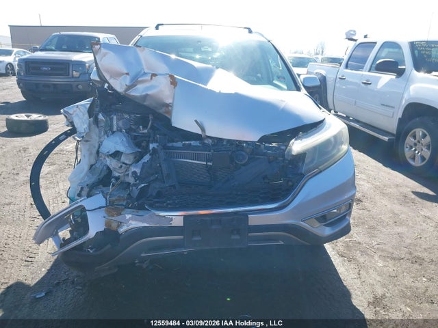 12559484 :رقم المزاد ، 5J6RM4H97FL801841 vin ، 2015 Honda Cr-v Touring مزاد بيع