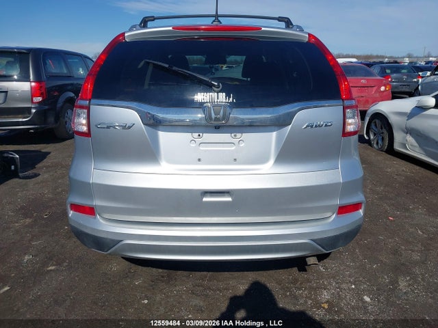 12559484 :رقم المزاد ، 5J6RM4H97FL801841 vin ، 2015 Honda Cr-v Touring مزاد بيع
