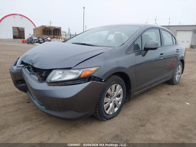 12559507 :رقم المزاد ، 2HGFB2F42CH102234 vin ، 2012 Honda Civic Lx مزاد بيع
