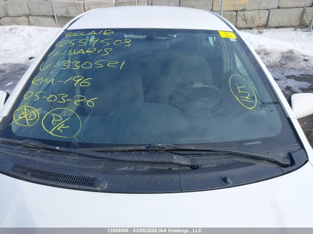 12559508 :رقم المزاد ، JTDKT4K34B5330521 vin ، 2011 Toyota Yaris مزاد بيع
