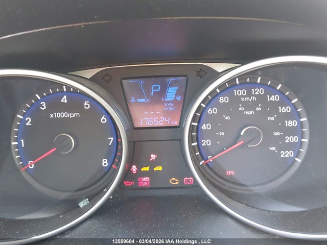 12559604 :رقم المزاد ، KM8JUCAC5AU043063 vin ، 2010 Hyundai Tucson Limited مزاد بيع