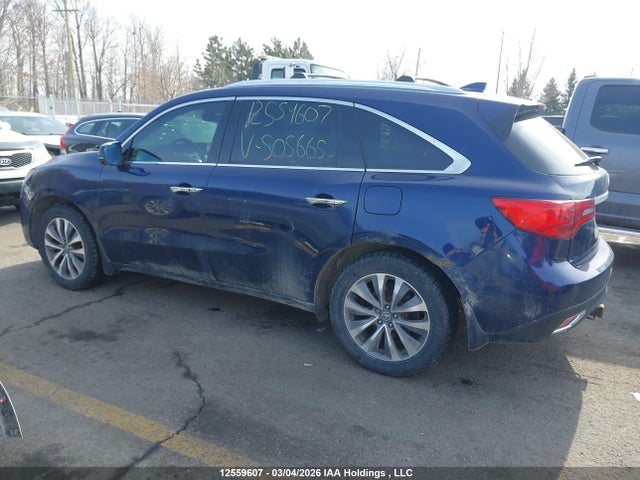 5FRYD4H40GB505665 Acura Mdx Navigation Package