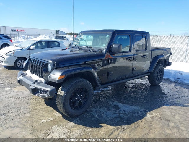 12559692 :رقم المزاد ، 1C6HJTAG0PL511673 vin ، 2023 Jeep Gladiator Willys مزاد بيع