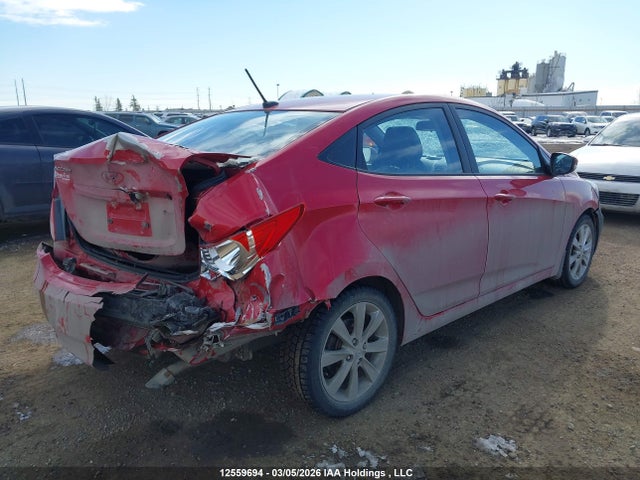 Aukcja sprzedaży 2014 Hyundai Accent Gls/se, vin: KMHCU4AEXEU743621, numer aukcji: 12559694