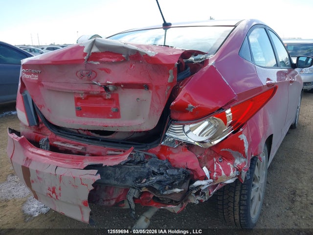 Aukcja sprzedaży 2014 Hyundai Accent Gls/se, vin: KMHCU4AEXEU743621, numer aukcji: 12559694