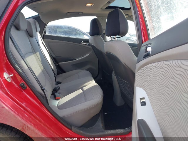 Aukcja sprzedaży 2014 Hyundai Accent Gls/se, vin: KMHCU4AEXEU743621, numer aukcji: 12559694