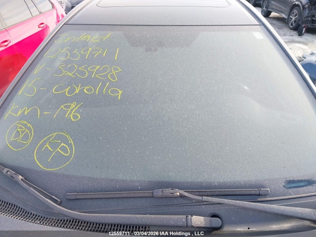12559711 :رقم المزاد ، 2T1BURHE4FC325928 vin ، 2015 Toyota Corolla مزاد بيع