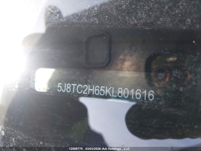5J8TC2H65KL801616 Acura RDX