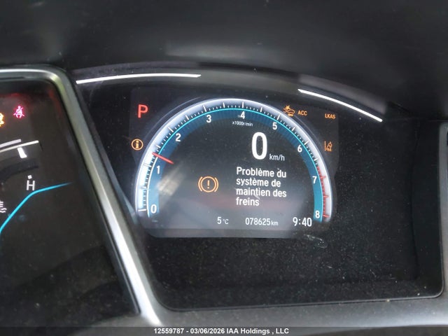 Aukcja sprzedaży 2019 Honda Civic, vin: 2HGFC2F74KH011911, numer aukcji: 12559787