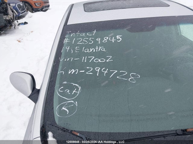 Aukcja sprzedaży 2014 Hyundai Elantra Limited, vin: KMHDH4AH4EU117002, numer aukcji: 12559845