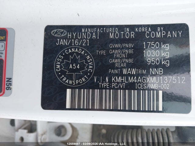Продажа на аукционе авто 2021 Hyundai Elantra Preferred Ivt, vin: KMHLM4AGXMU137512, номер лота: 12559887
