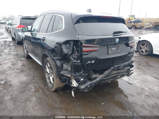 Aukcja sprzedaży 2022 Bmw X3 Xdrive30i, vin: 5UX53DP06N9L13033, numer aukcji: 12559904
