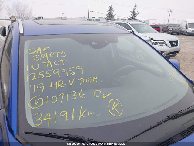 3CZRU6H95KM107136 Honda Hr-v Touring