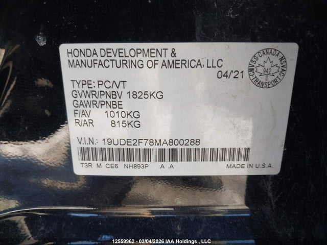 19UDE2F78MA800288 Acura Ilx Premium/technology
