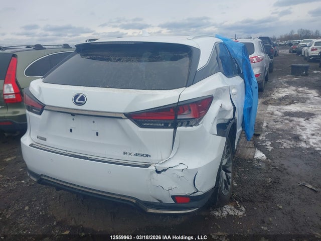 2022 Lexus Rx 450h მანქანა იყიდება აუქციონზე, vin: 2T2YGMDA8NC088801, აუქციონის ნომერი: 12559963
