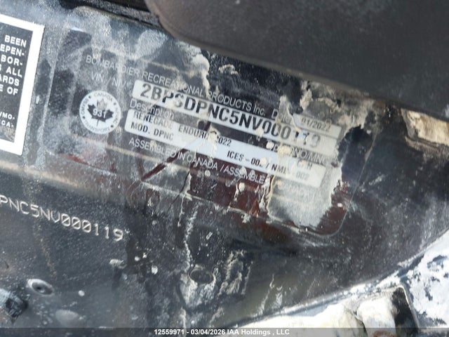 Skidoo Skidoo 2022 2BPSDPNC5NV000119 Image 13