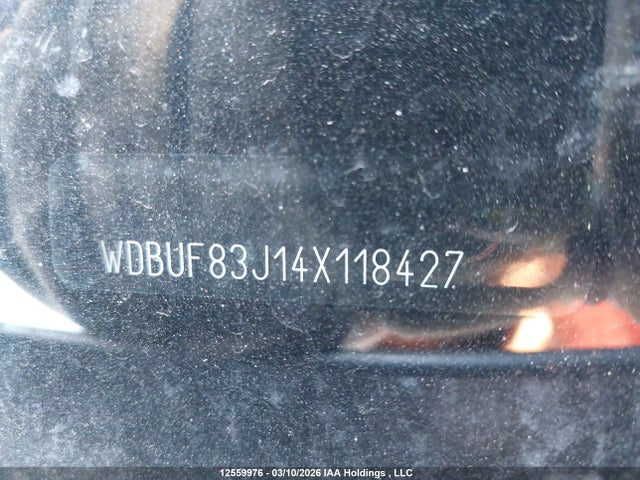 Aukcja sprzedaży 2004 Mercedes-benz E 500 4matic, vin: WDBUF83J14X118427, numer aukcji: 12559976