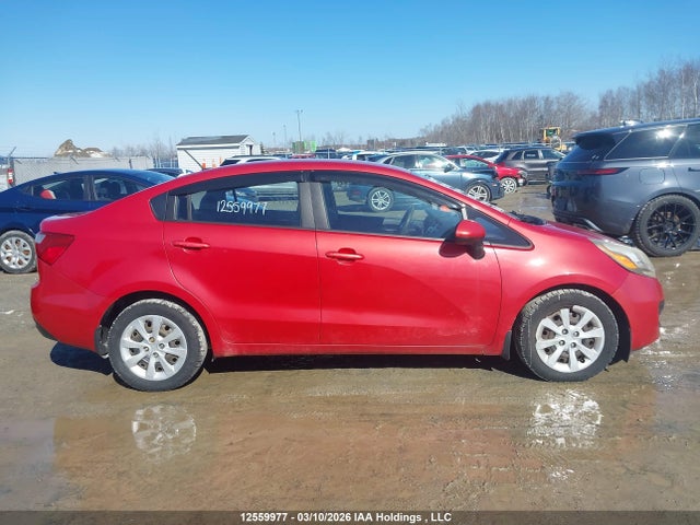 12559977 :رقم المزاد ، KNADM4A33C6087252 vin ، 2012 Kia Rio Ex/ex+/lx/lx+/sx مزاد بيع