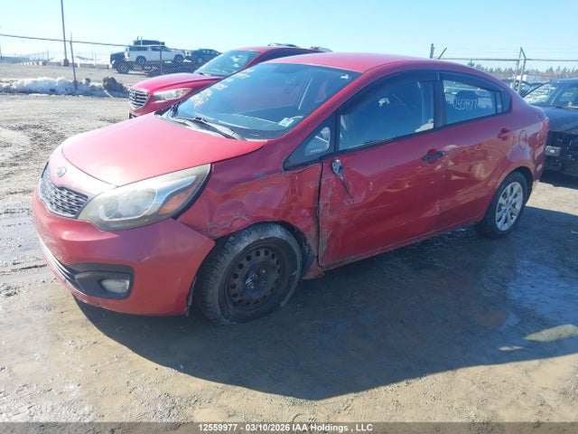 12559977 :رقم المزاد ، KNADM4A33C6087252 vin ، 2012 Kia Rio Ex/ex+/lx/lx+/sx مزاد بيع