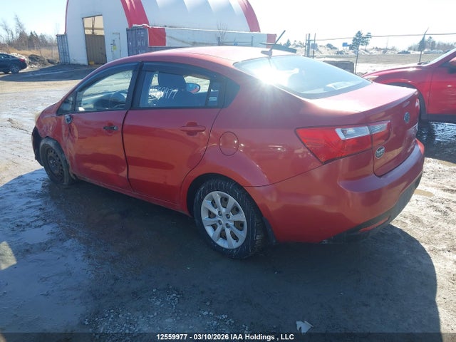12559977 :رقم المزاد ، KNADM4A33C6087252 vin ، 2012 Kia Rio Ex/ex+/lx/lx+/sx مزاد بيع