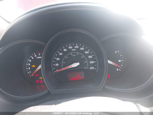 12559977 :رقم المزاد ، KNADM4A33C6087252 vin ، 2012 Kia Rio Ex/ex+/lx/lx+/sx مزاد بيع