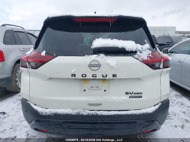2023 Nissan Rogue Sv Midnight Edition/sv Moonroof მანქანა იყიდება აუქციონზე, vin: JN8BT3BB3PW222317, აუქციონის ნომერი: 12559979