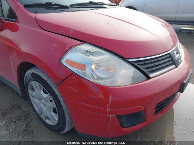2008 Nissan Versa S/sl მანქანა იყიდება აუქციონზე, vin: 3N1BC13E38L427770, აუქციონის ნომერი: 12559996