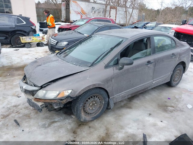 12560004 :رقم المزاد ، 2HGFA16299H008727 vin ، 2009 Honda Civic Dx/dx-a مزاد بيع