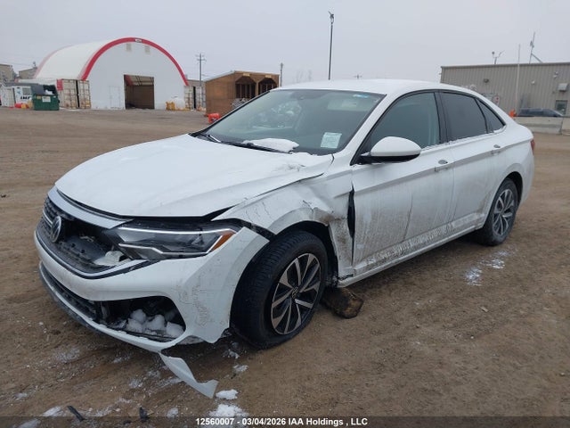 12560007 :رقم المزاد ، 3VWCM7BU6RM090871 vin ، 2024 Volkswagen Jetta Trendline مزاد بيع