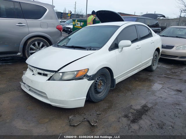 12560019 :رقم المزاد ، 2HGFA16588H101540 vin ، 2008 Honda Civic Lx مزاد بيع