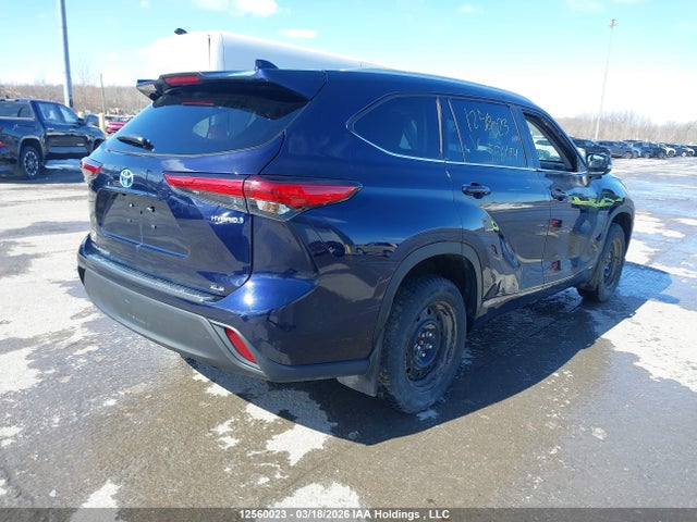 12560023 :رقم المزاد ، 5TDGBRCH8NS556494 vin ، 2022 Toyota Highlander مزاد بيع