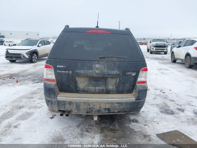 2008 Ford Taurus X Limited მანქანა იყიდება აუქციონზე, vin: 1FMDK06W38GA26159, აუქციონის ნომერი: 12560059